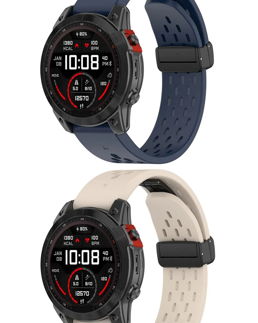 QuickFit Silicone Strap for Garmin Fenix & Forerunner