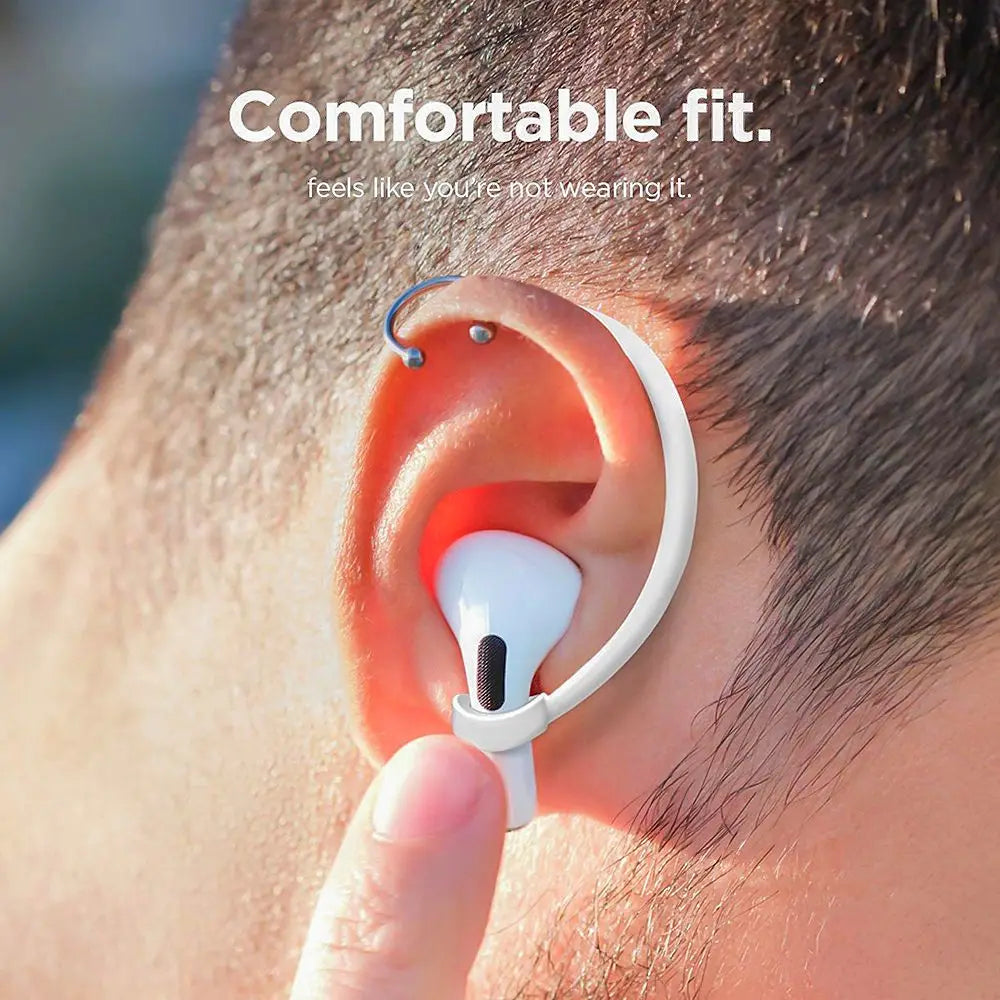 Secure Fit Silicone Ear Hooks for Apple AirPods