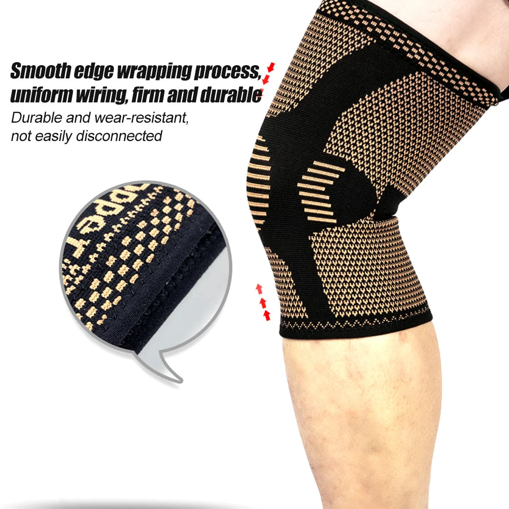 Ultimate Copper Knee Brace for Pain Relief & Support