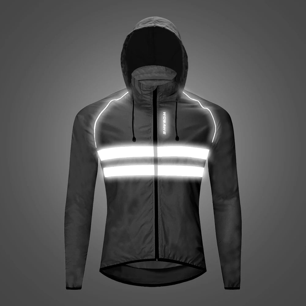 Ultralight Reflective Running Windbreaker Jacket