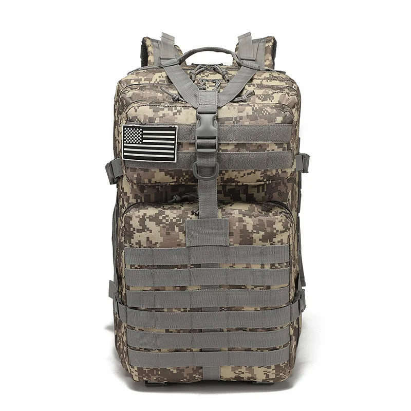 50L Tactical Backpack - Waterproof Outdoor Adventure