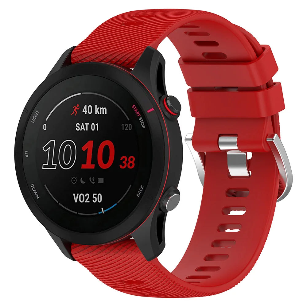 Silicone Strap for Garmin Forerunner & Vivoactive Watches