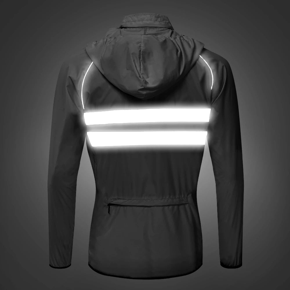 Ultralight Reflective Running Windbreaker Jacket