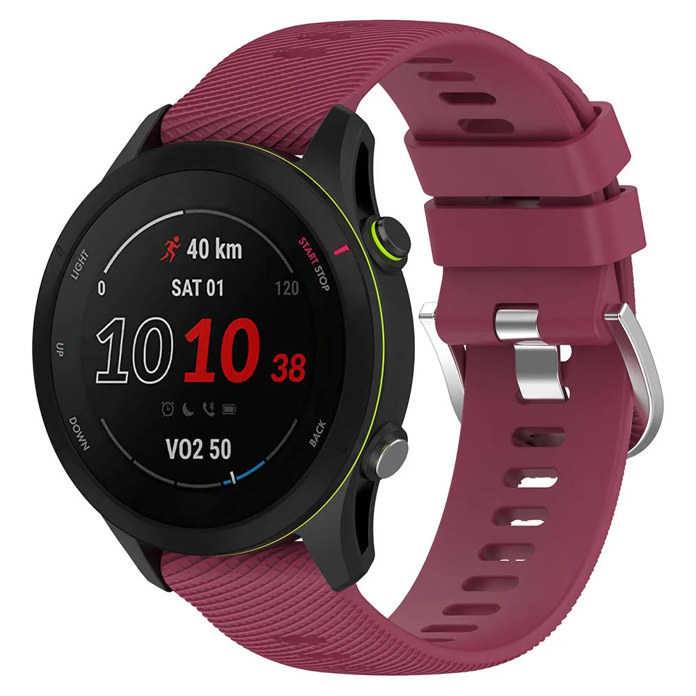 Silicone Strap for Garmin Forerunner & Vivoactive Watches