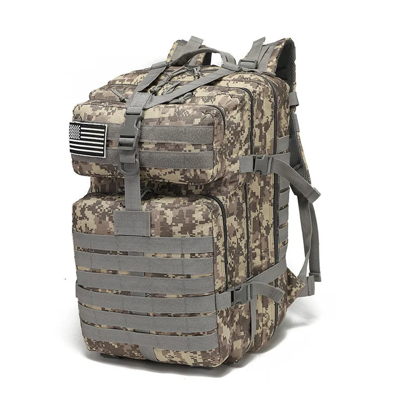 50L Tactical Backpack - Waterproof Outdoor Adventure