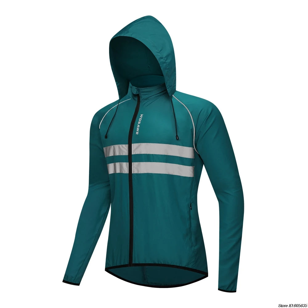 Ultralight Reflective Running Windbreaker Jacket