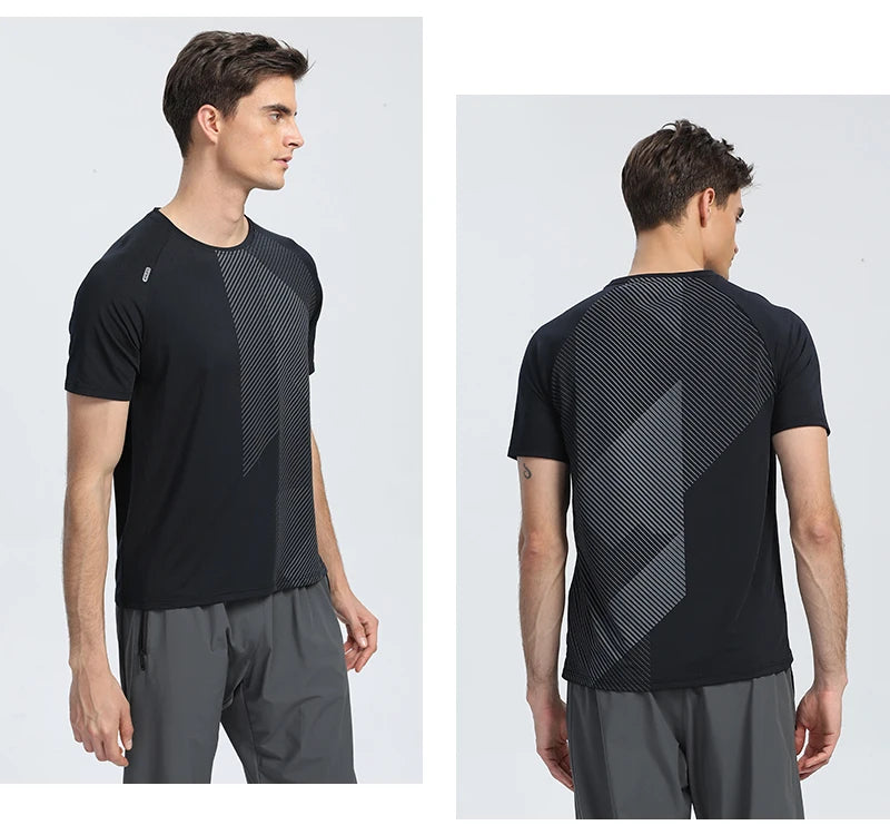 Men's Quick Dry Running T-shirt - Breathable Sportswear