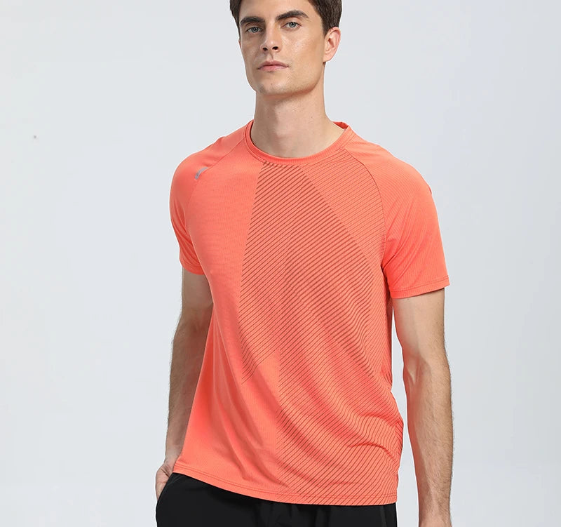 Men's Quick Dry Running T-shirt - Breathable Sportswear