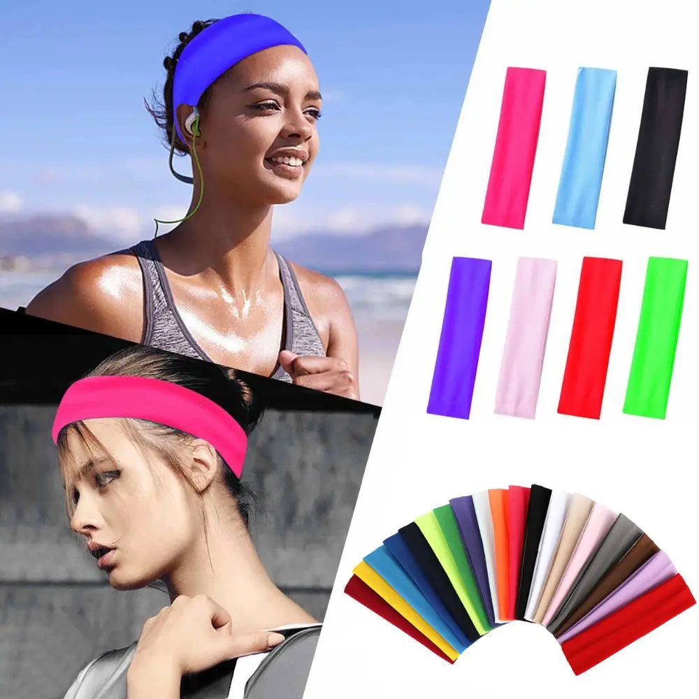 Adjustable Sports Yoga Headbands for Women