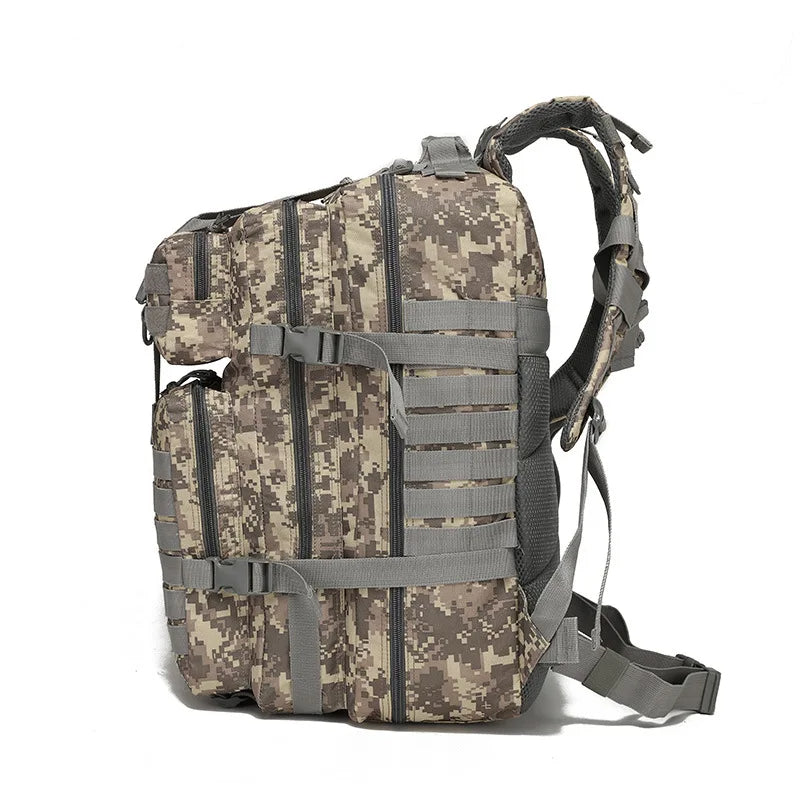 50L Tactical Backpack - Waterproof Outdoor Adventure