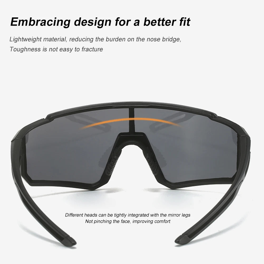 Polarized Running Sunglasses - UV Protection & Windproof