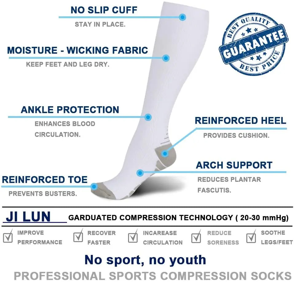 High-Performance Compression Socks for Sports & Recovery