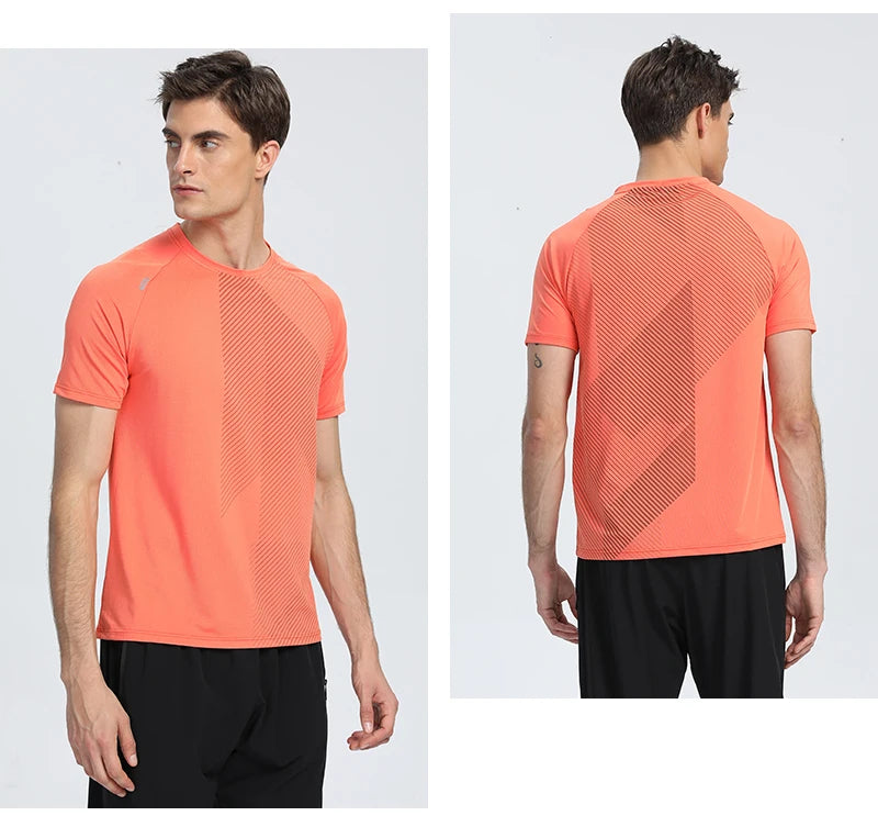 Men's Quick Dry Running T-shirt - Breathable Sportswear