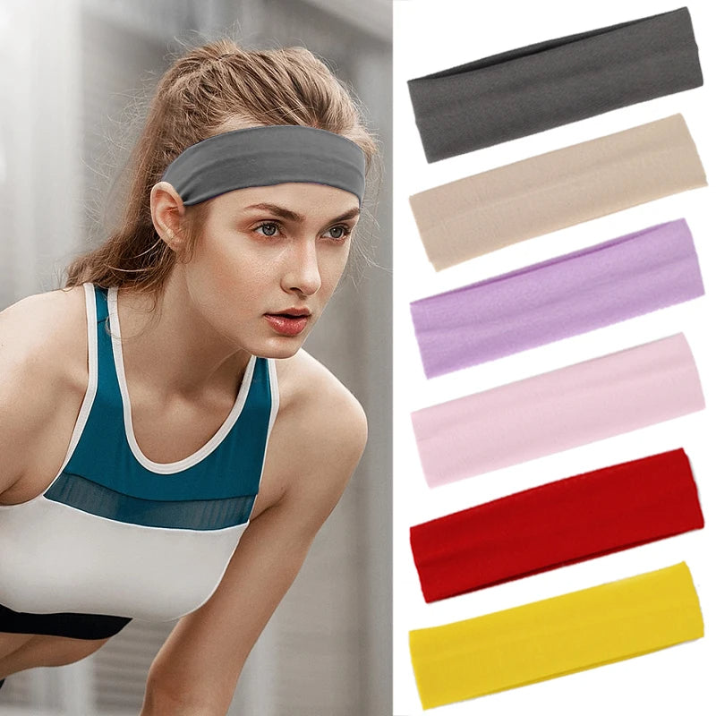 Adjustable Sports Yoga Headbands for Women