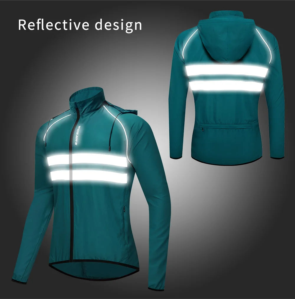 Ultralight Reflective Running Windbreaker Jacket