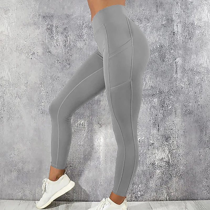 Women's High-Waist Pocketed Yoga Leggings