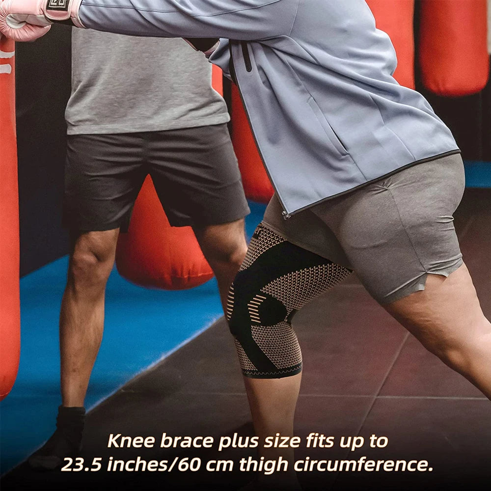 Ultimate Copper Knee Brace for Pain Relief & Support