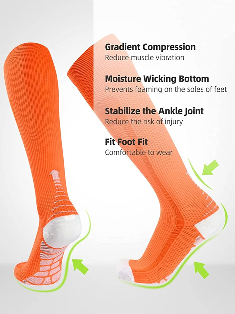 High-Performance Compression Socks for Sports & Recovery