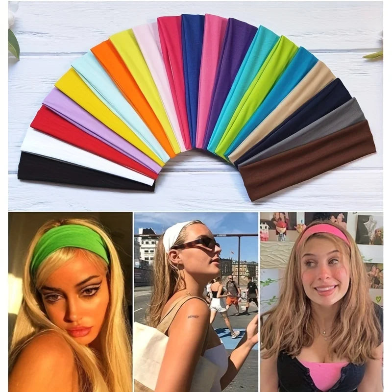 Adjustable Sports Yoga Headbands for Women