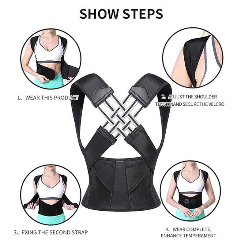 Adjustable Breathable Back Posture Corrector