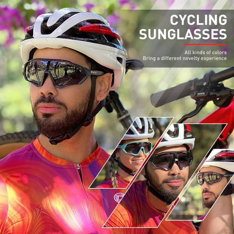 Photochromic UV400 Cycling Sunglasses for Outdoor Sports