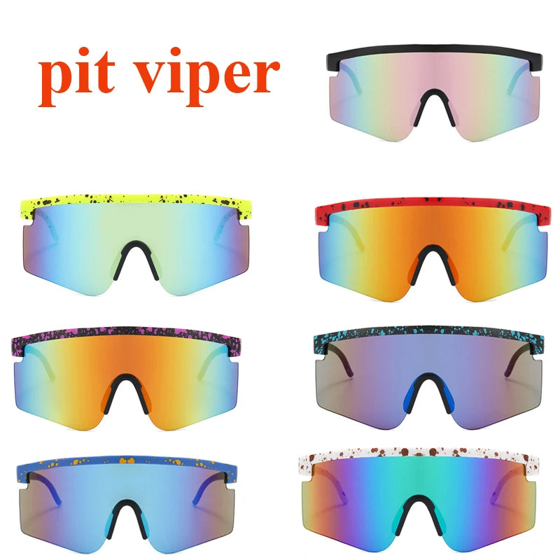 Pit Viper UV400 Sport Sunglasses for Men & Women