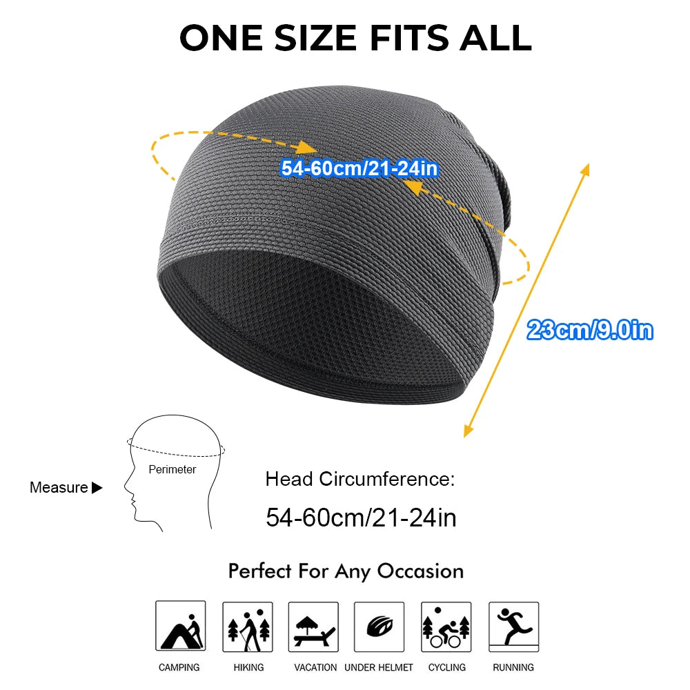 Breathable Quick-Dry Running Cap for Outdoor Sports