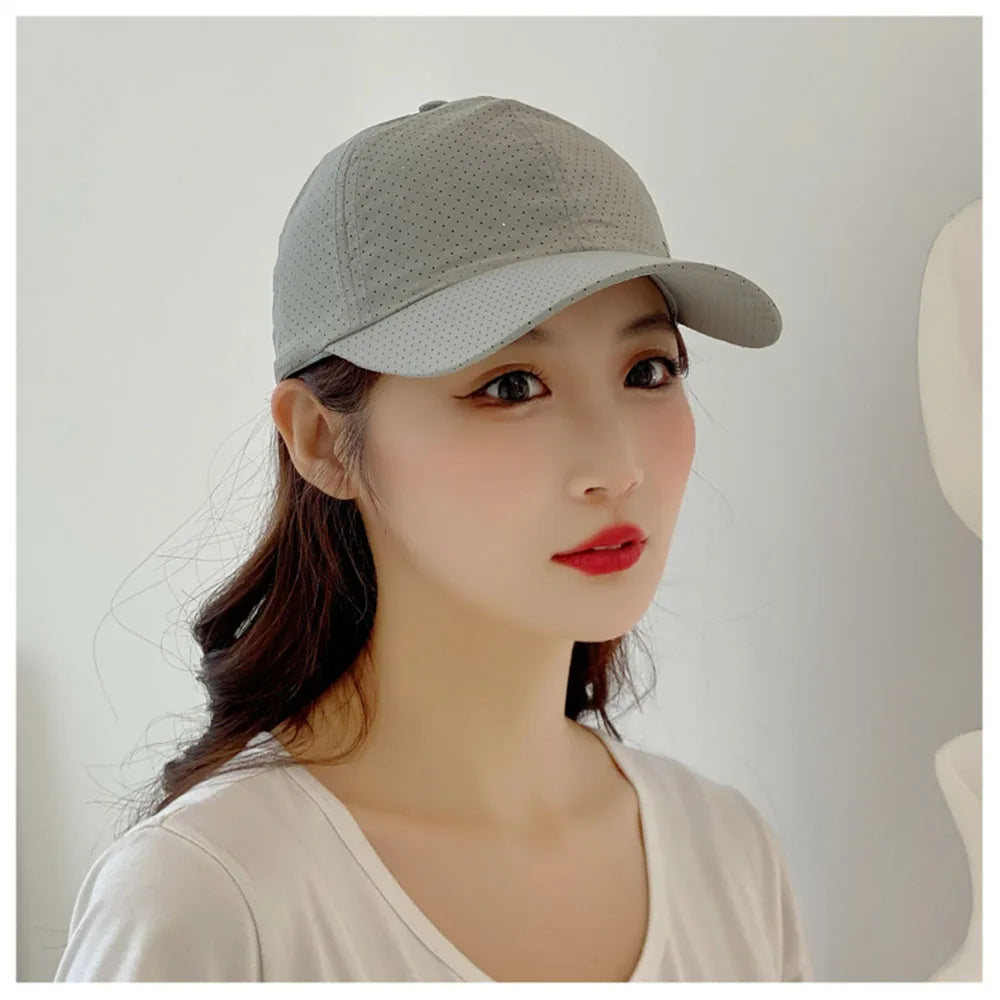 Unisex Quick Dry Breathable Baseball Cap