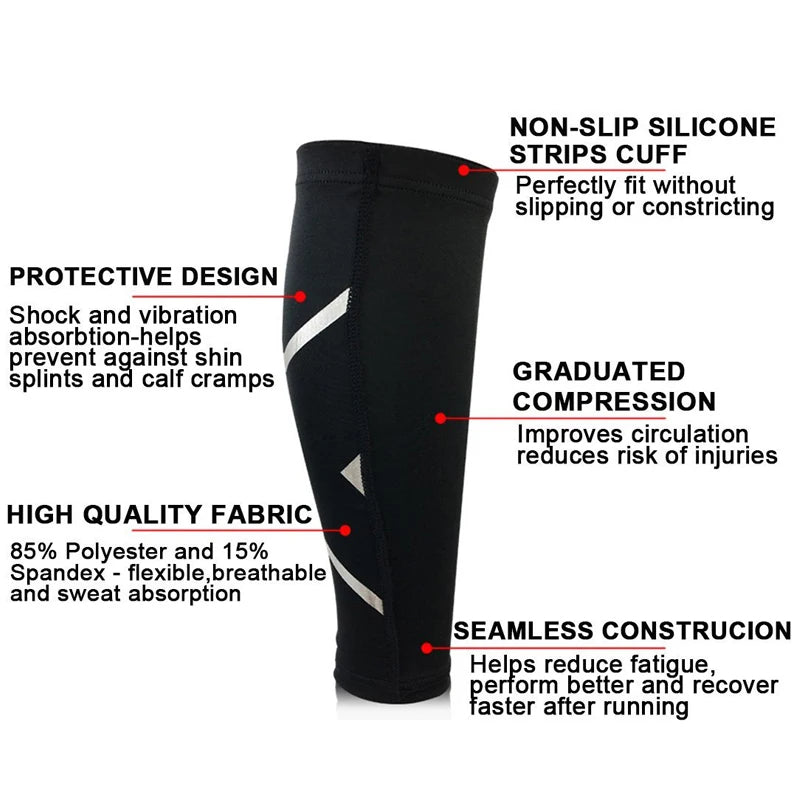 Calf Compression Sleeves for Running & Sports