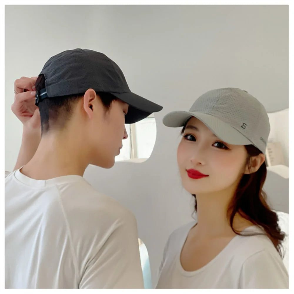 Unisex Quick Dry Breathable Baseball Cap