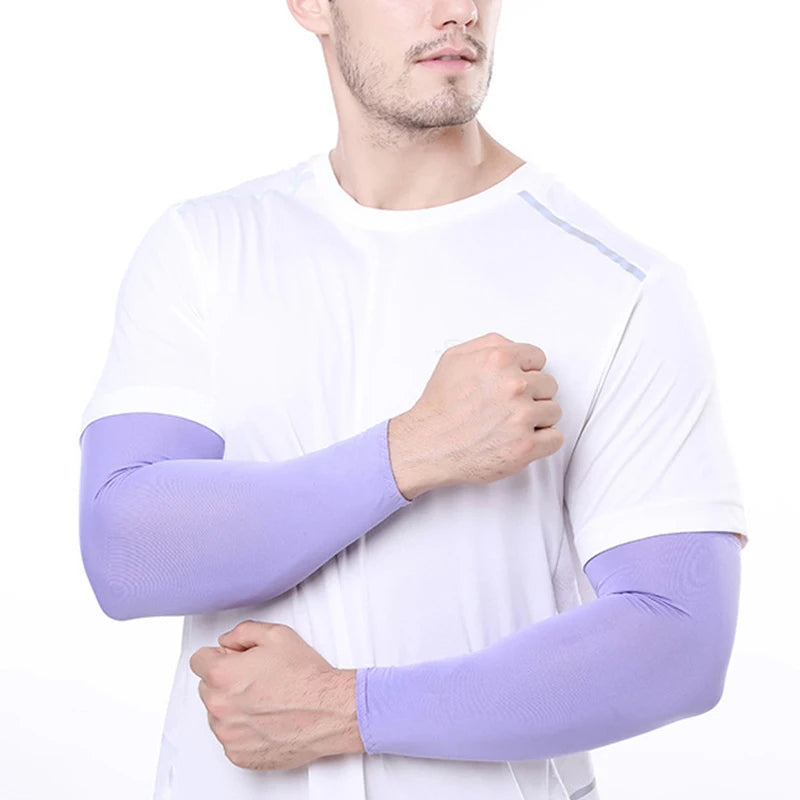 Cooling Arm Sleeves - UV Protection for Sports & Outdoors