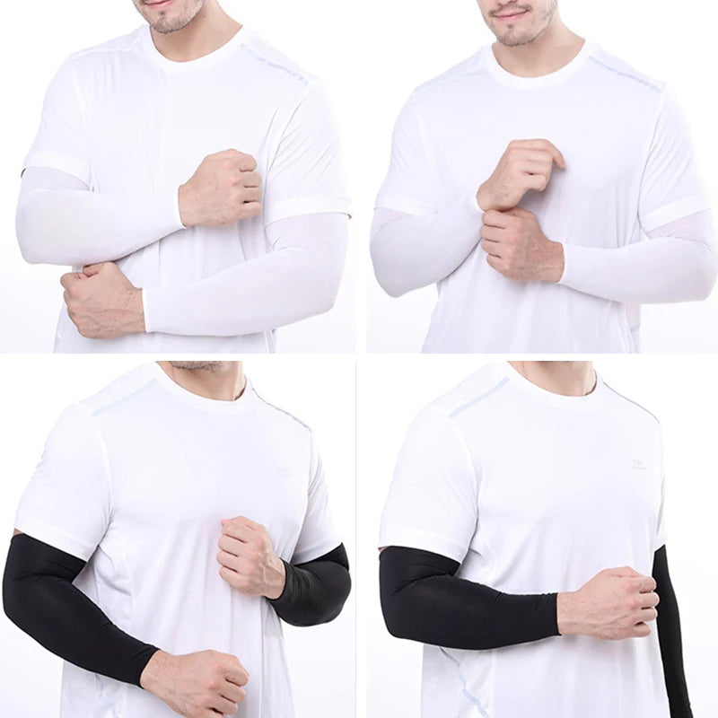 Cooling Arm Sleeves - UV Protection for Sports & Outdoors