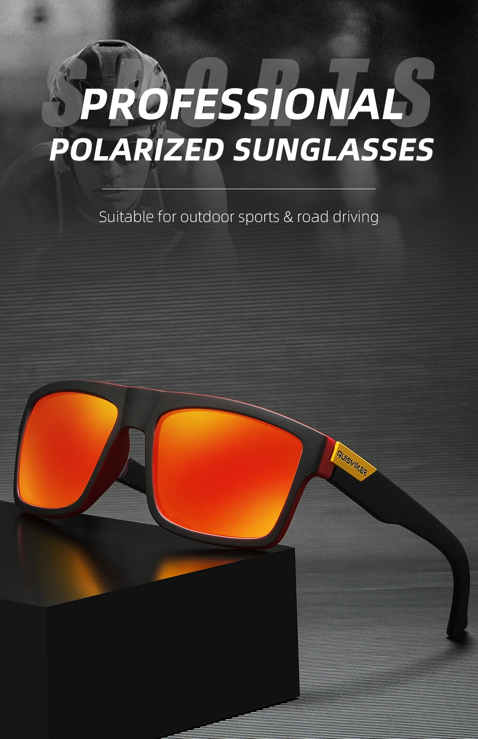 Polarized UV400 Sunglasses for Outdoor Sports