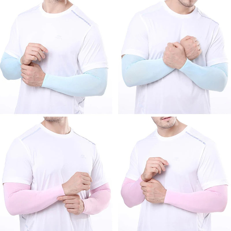 Cooling Arm Sleeves - UV Protection for Sports & Outdoors