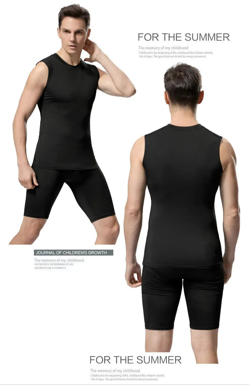 Men's Compression Athletic Tank Top - Performance Fit