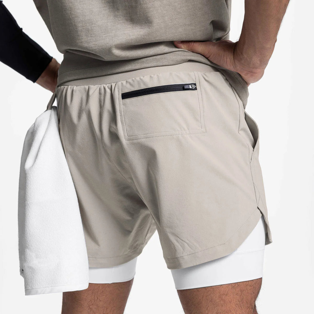 Men's 2-in-1 Quick Dry Sports Shorts