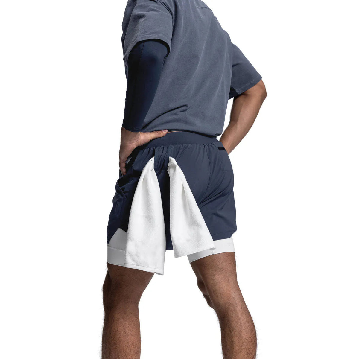 Men's 2-in-1 Quick Dry Sports Shorts