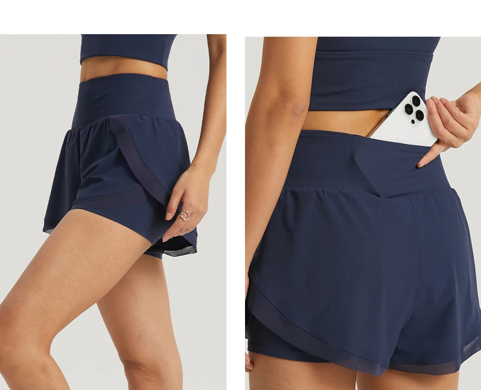 Breathable Summer Sports Shorts with Pockets