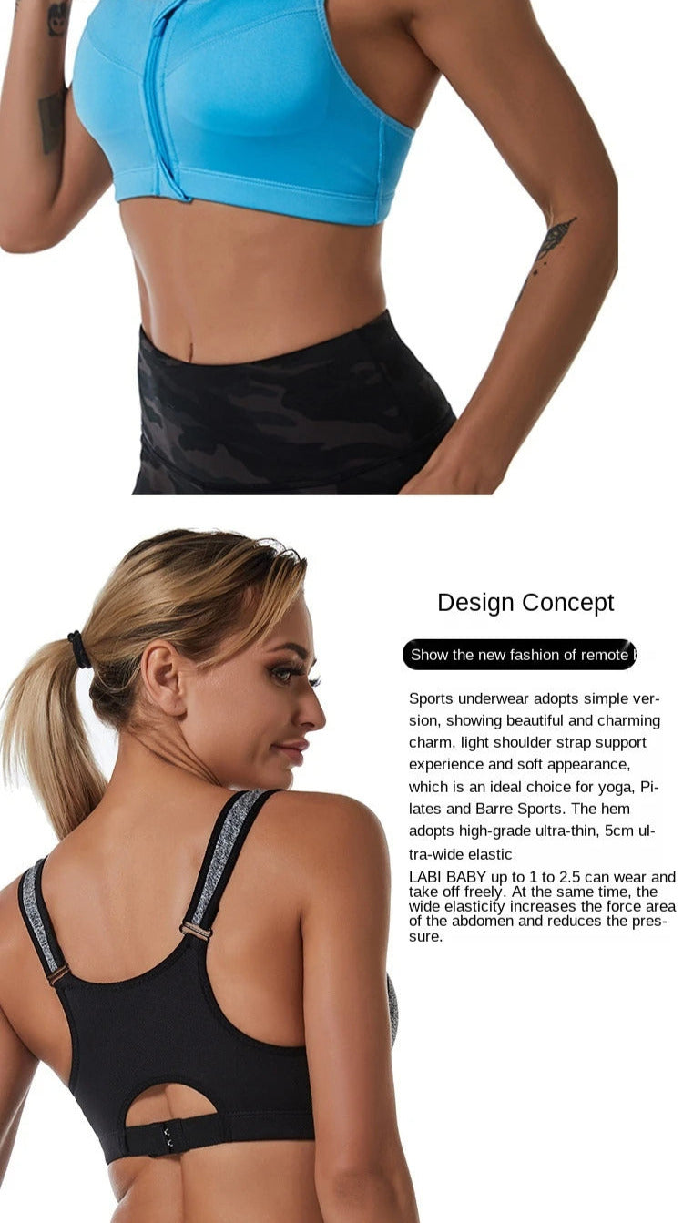 Women's High-Impact Sports Bra for Yoga & Fitness