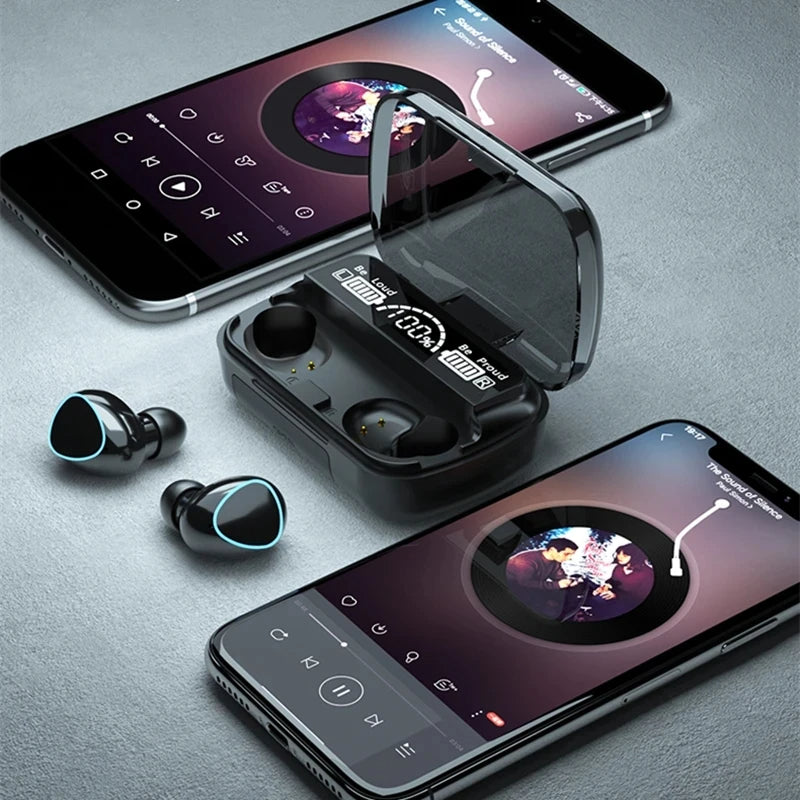 Bluetooth 5.2 Wireless Earbuds with Smart Touch & ANC