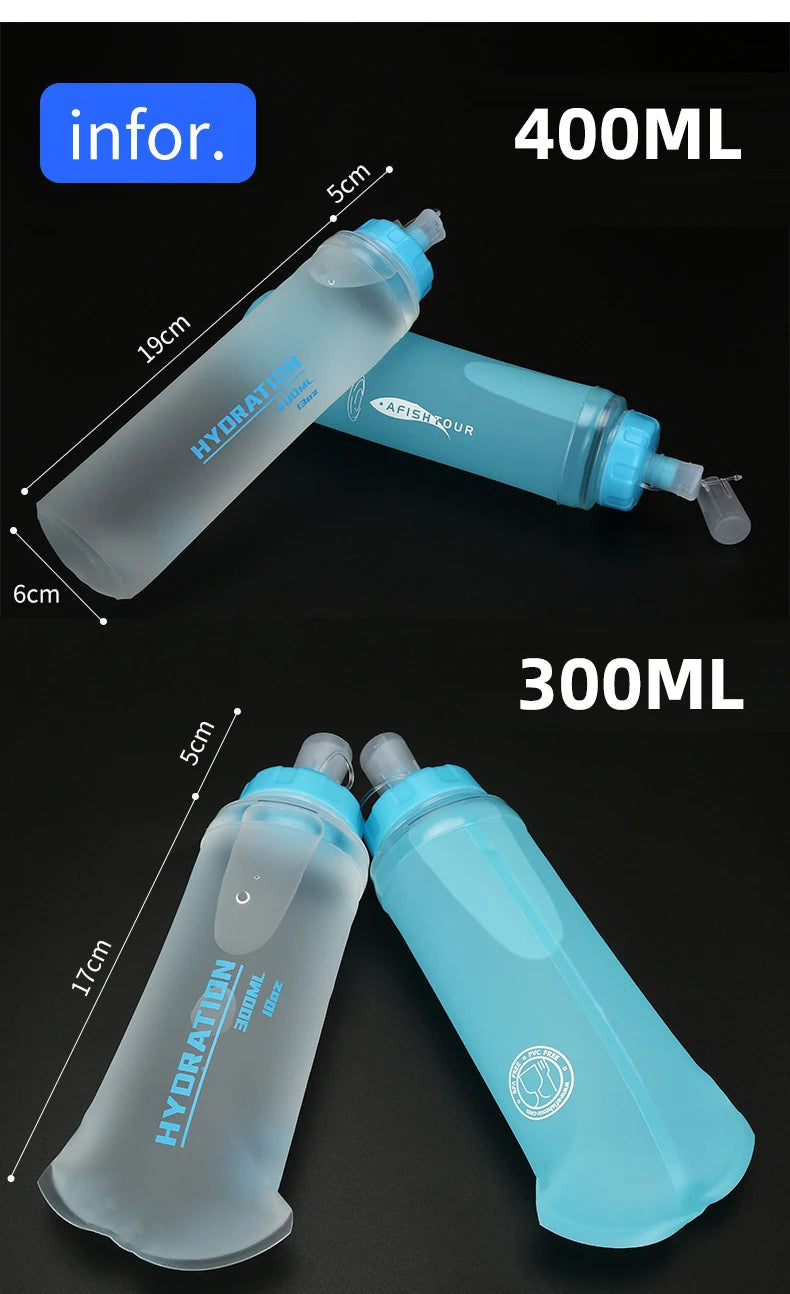 Compact Foldable Silicone Hydration Pack