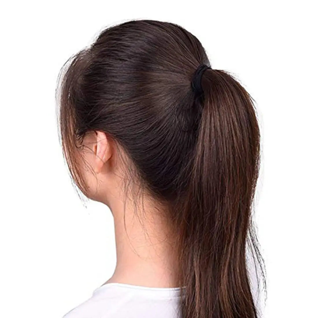 Elastic Hair Bands Set - Durable & Stylish Ponytail Holders