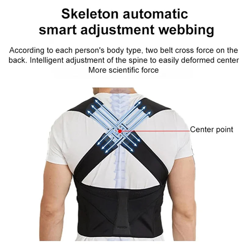 Adjustable Breathable Back Posture Corrector