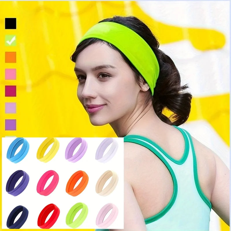 Adjustable Sports Yoga Headbands for Women