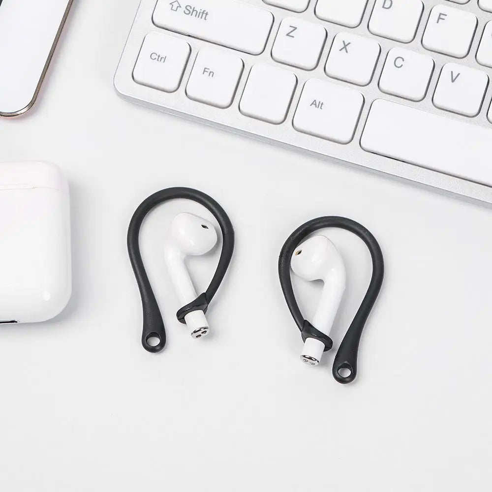 Secure Fit Silicone Ear Hooks for Apple AirPods