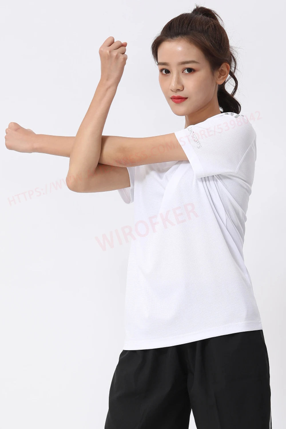 Women's Quick Dry Running T-Shirt - Breathable Gym Top