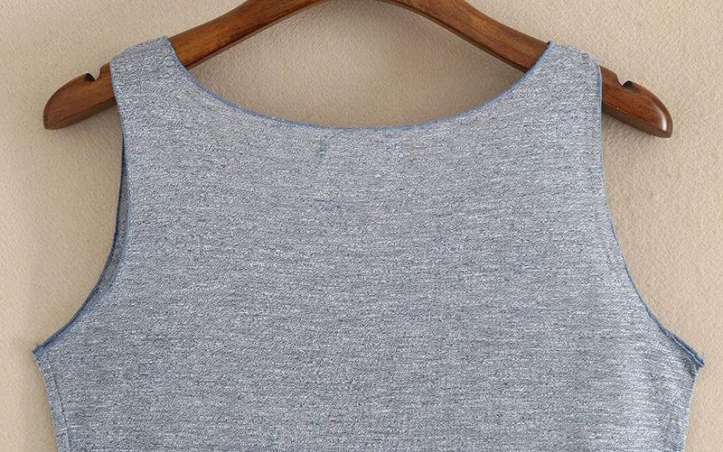 Women's Summer Cotton Tank Top - Casual and Stylish