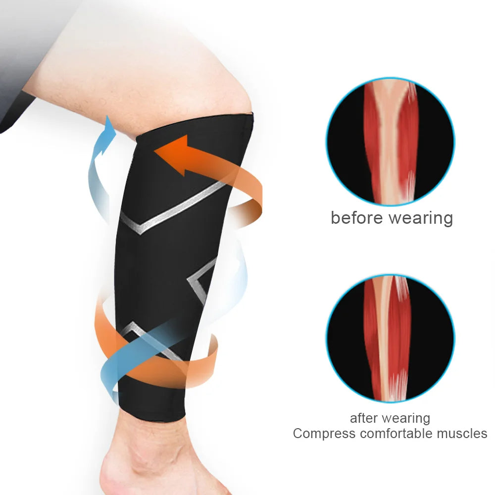 Calf Compression Sleeves for Running & Sports