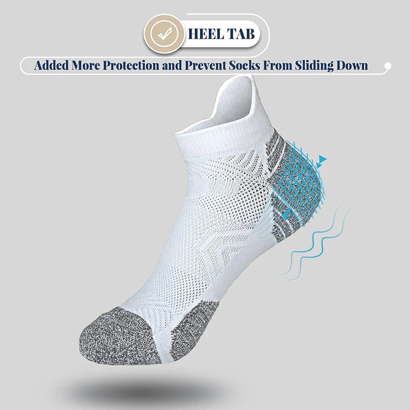 Performance Ankle Socks - For Running & Sports BUY 3 GET 5