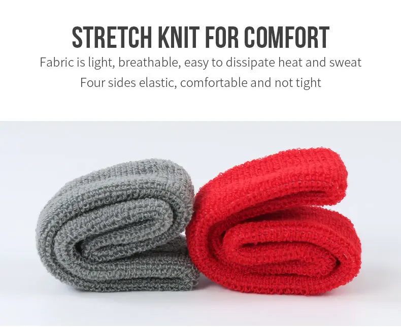 Breathable Sports Headband - Sweat Absorbent & Stylish